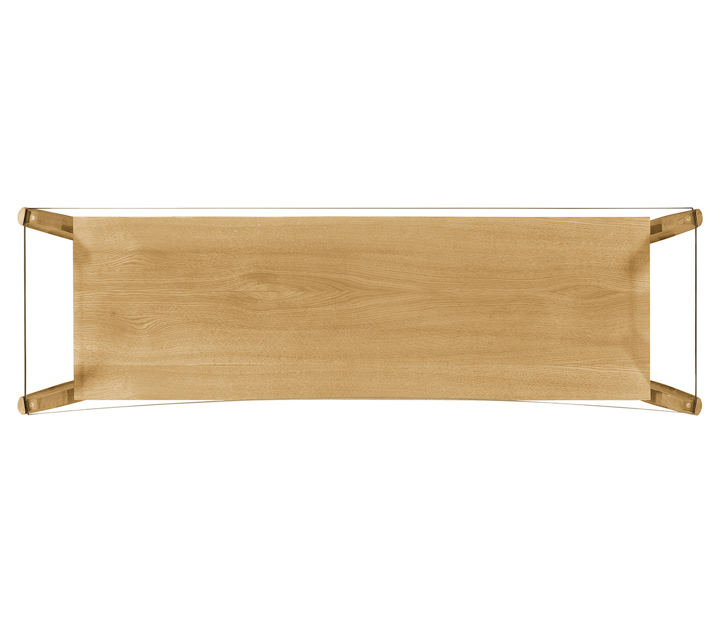 Architects Console Table with Drawers Ang Glass Top