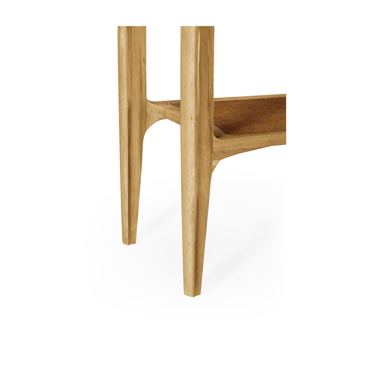 Architects Console Table with Drawers Ang Glass Top