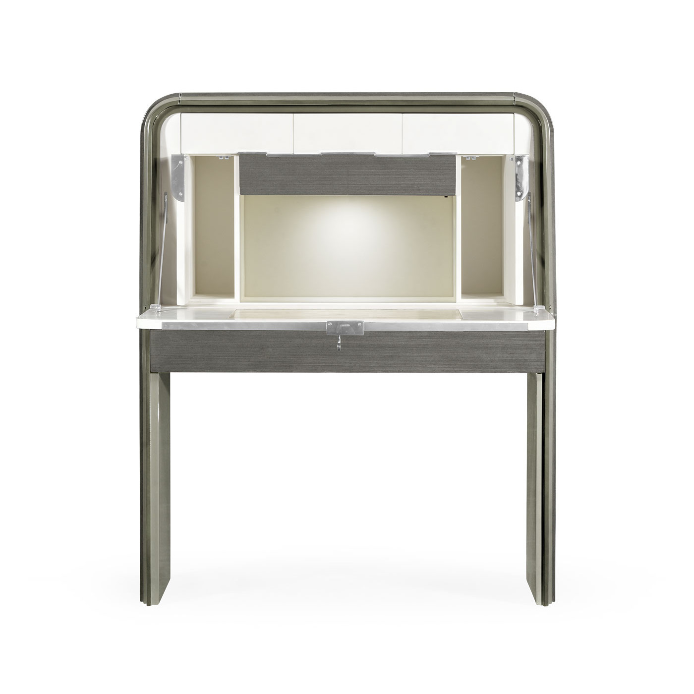 Grey Italian Secretary’S Desk