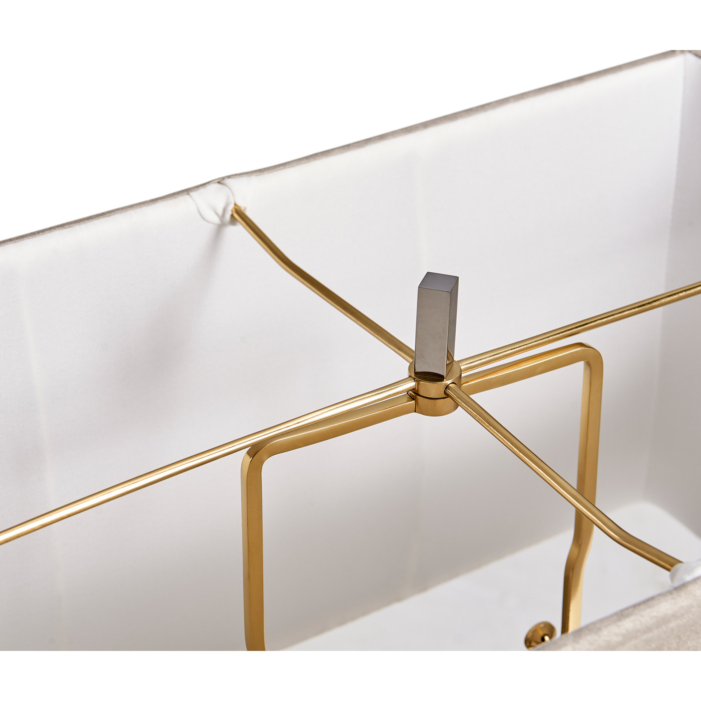 Black Eucalyptus Rectangular Table Lamp