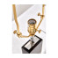 Black Eucalyptus Rectangular Table Lamp