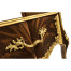 Mahogany & Gilded Nightstand