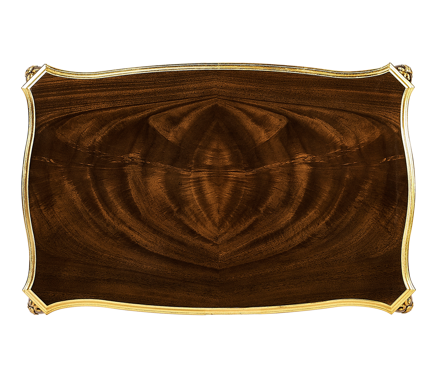End table with gilt carved detailling
