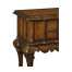 Rectangular Console Table in Rustic Walnut with Drawers
