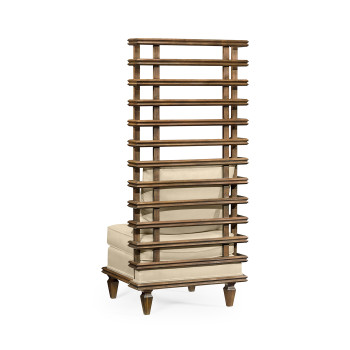 High Back Occasional Chair, Upholstered in MAZO