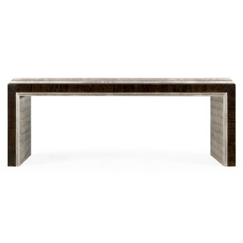 Black Eucalyptus Rectangular Coffee Table
