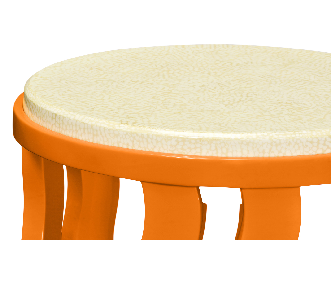 Persimmon Side Table with Reversible Top