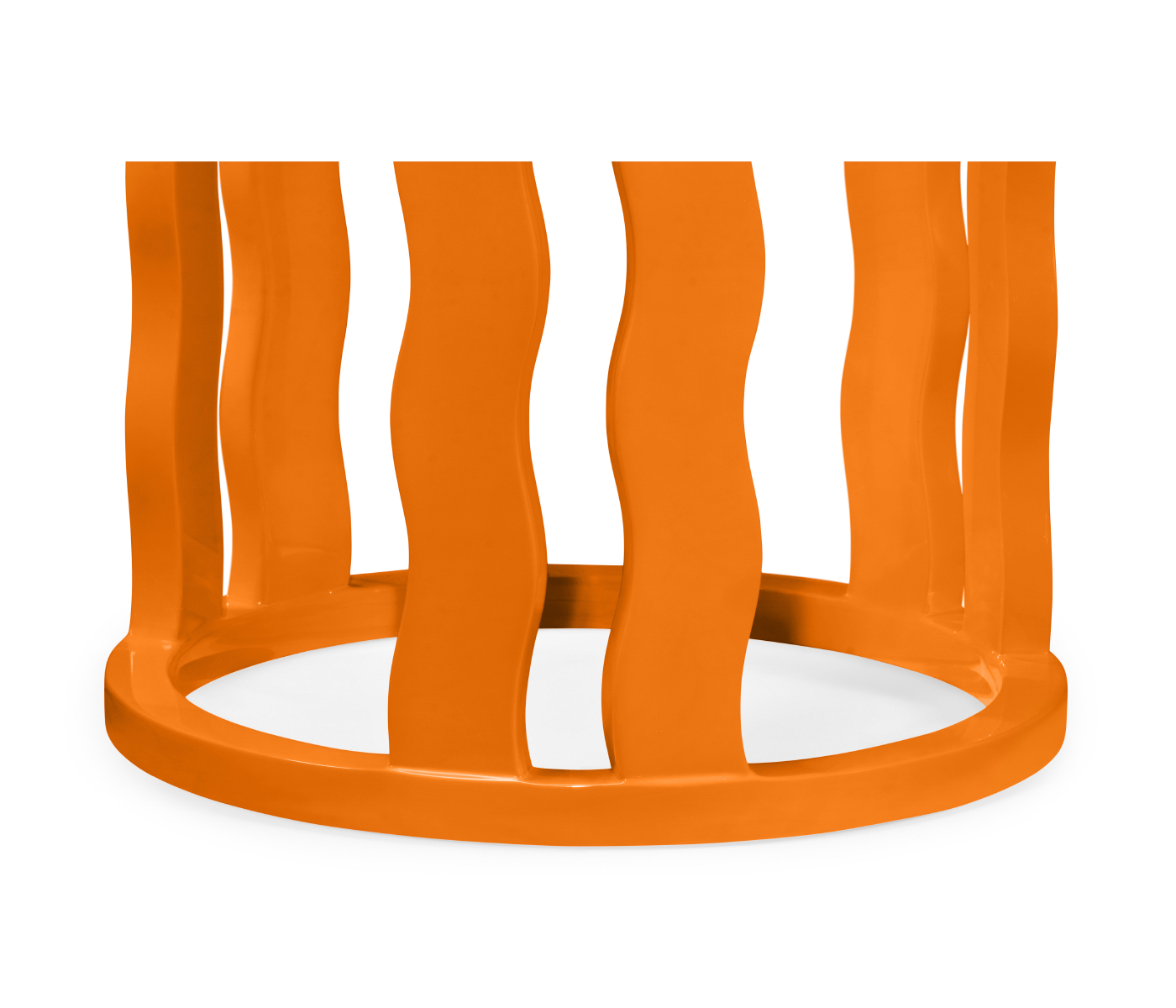 Persimmon Side Table with Reversible Top