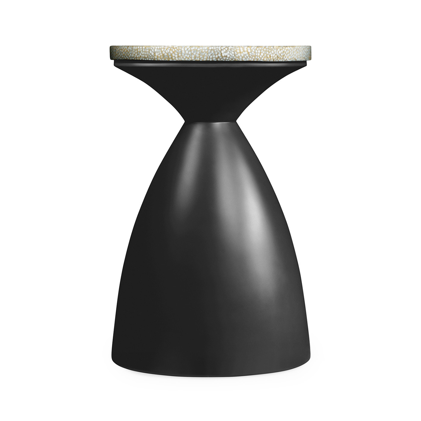Round Charcoal & Eggshell Wine Table