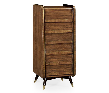 Hyedua Mid-Century Tall Chest of Drawers