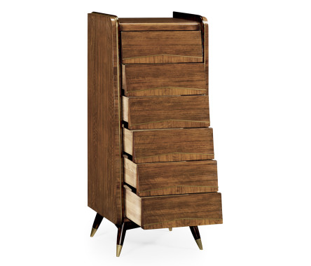 Hyedua Mid-Century Tall Chest of Drawers