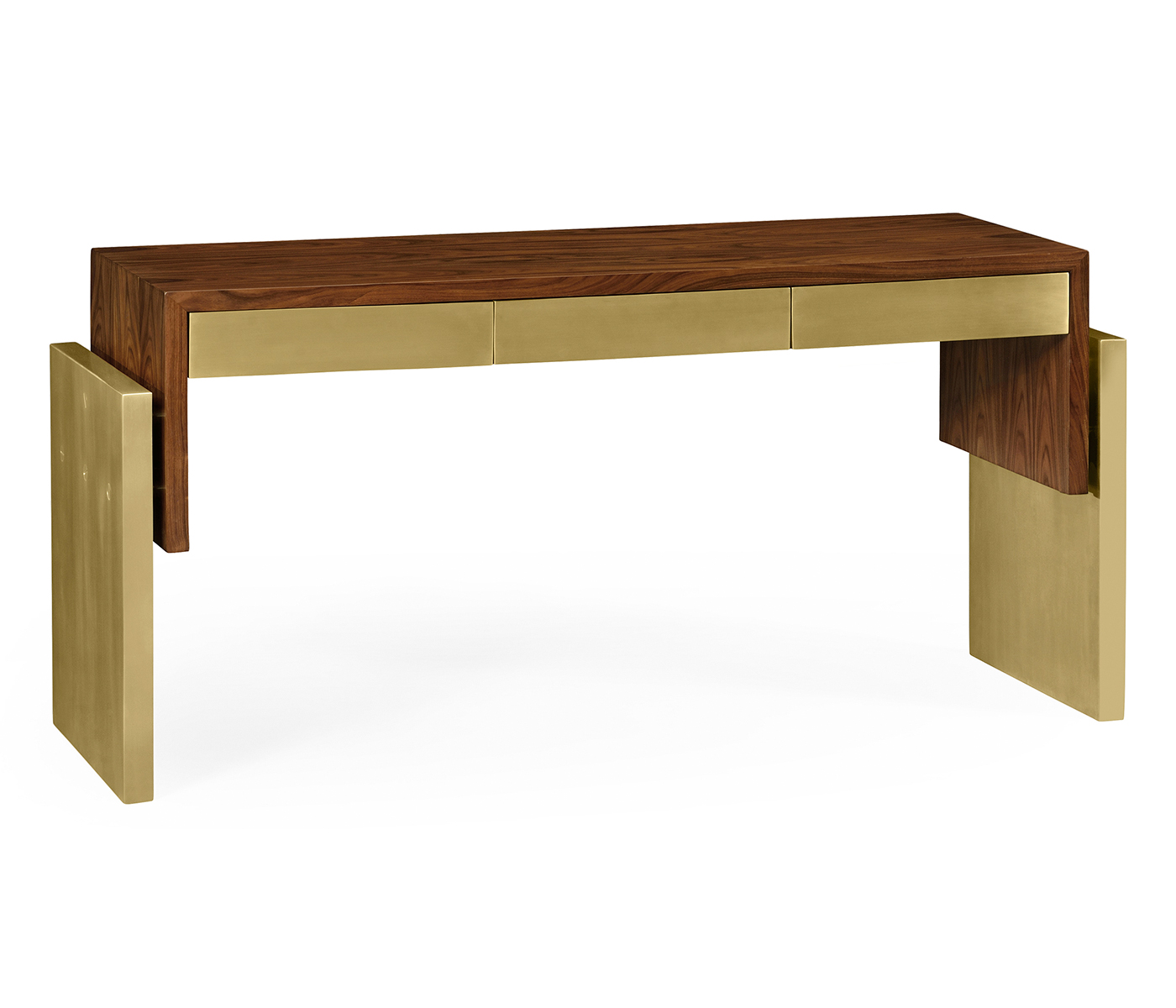 Contemporary console table with drawers