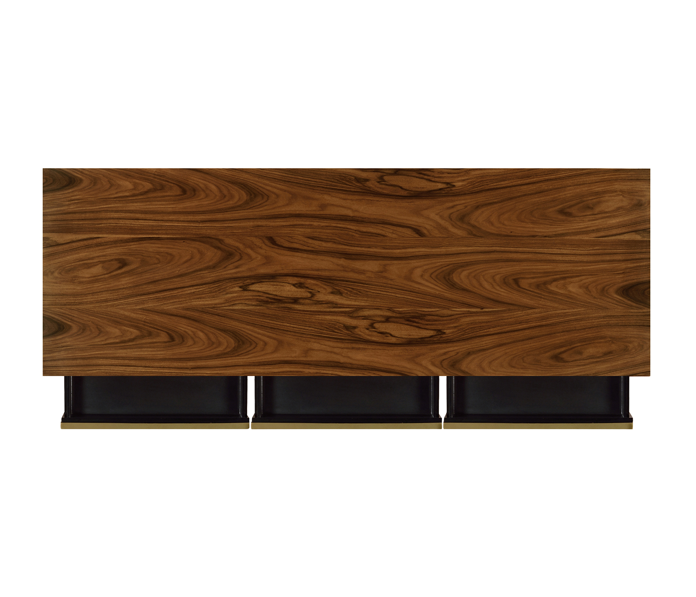 Contemporary console table with drawers