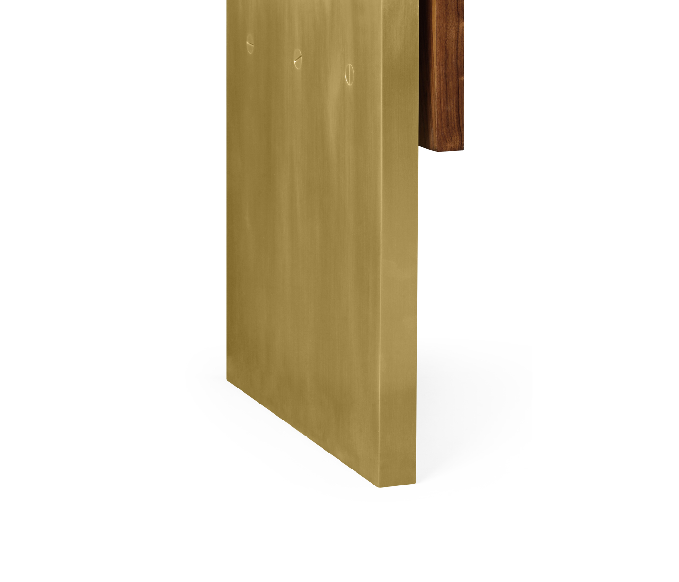 Contemporary console table with drawers