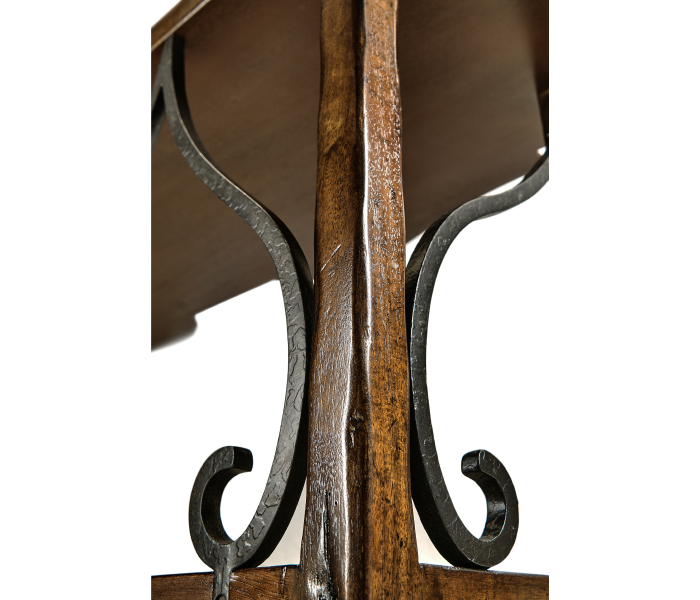 Two-Tier Étagère in Rustic Walnut