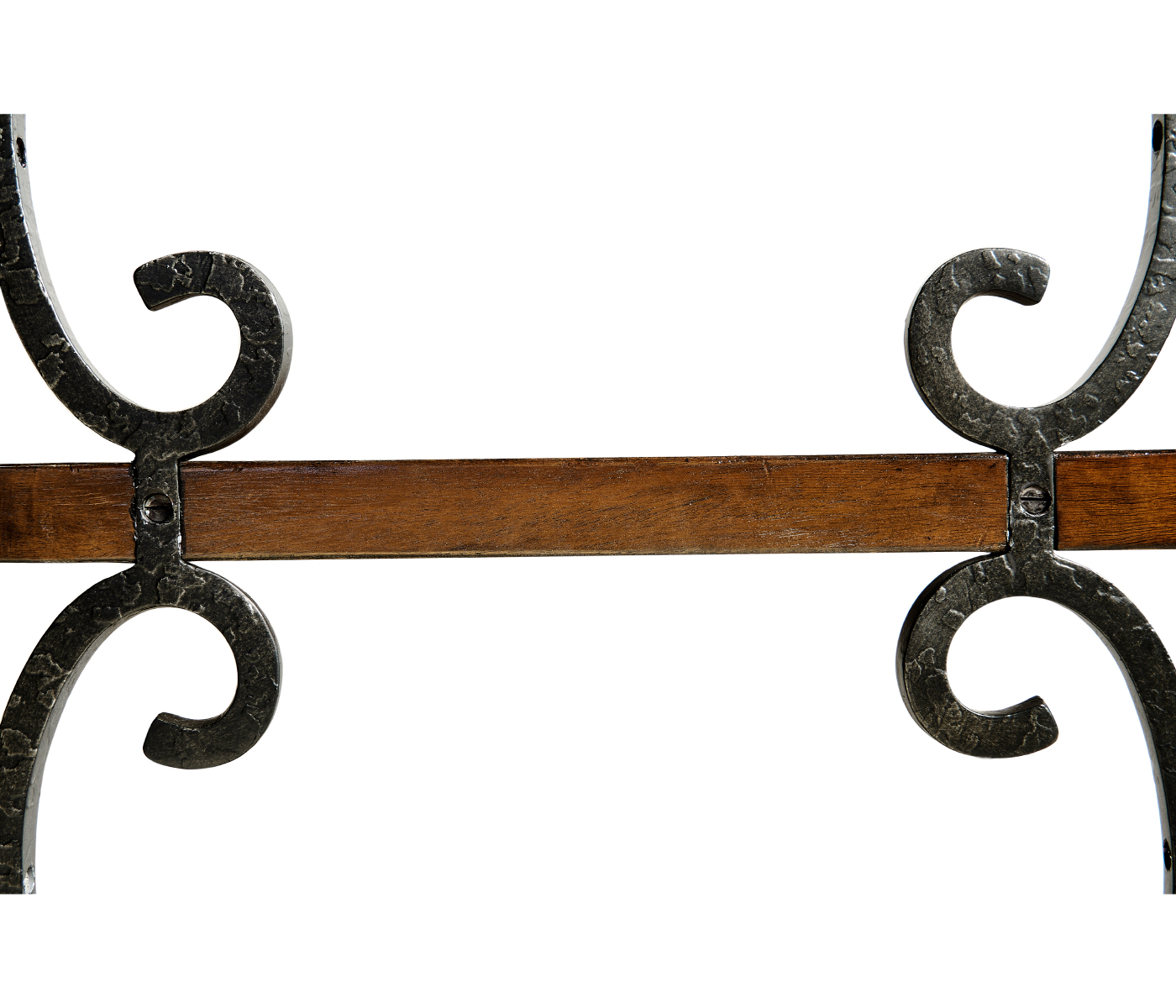 Two-Tier Étagère in Rustic Walnut