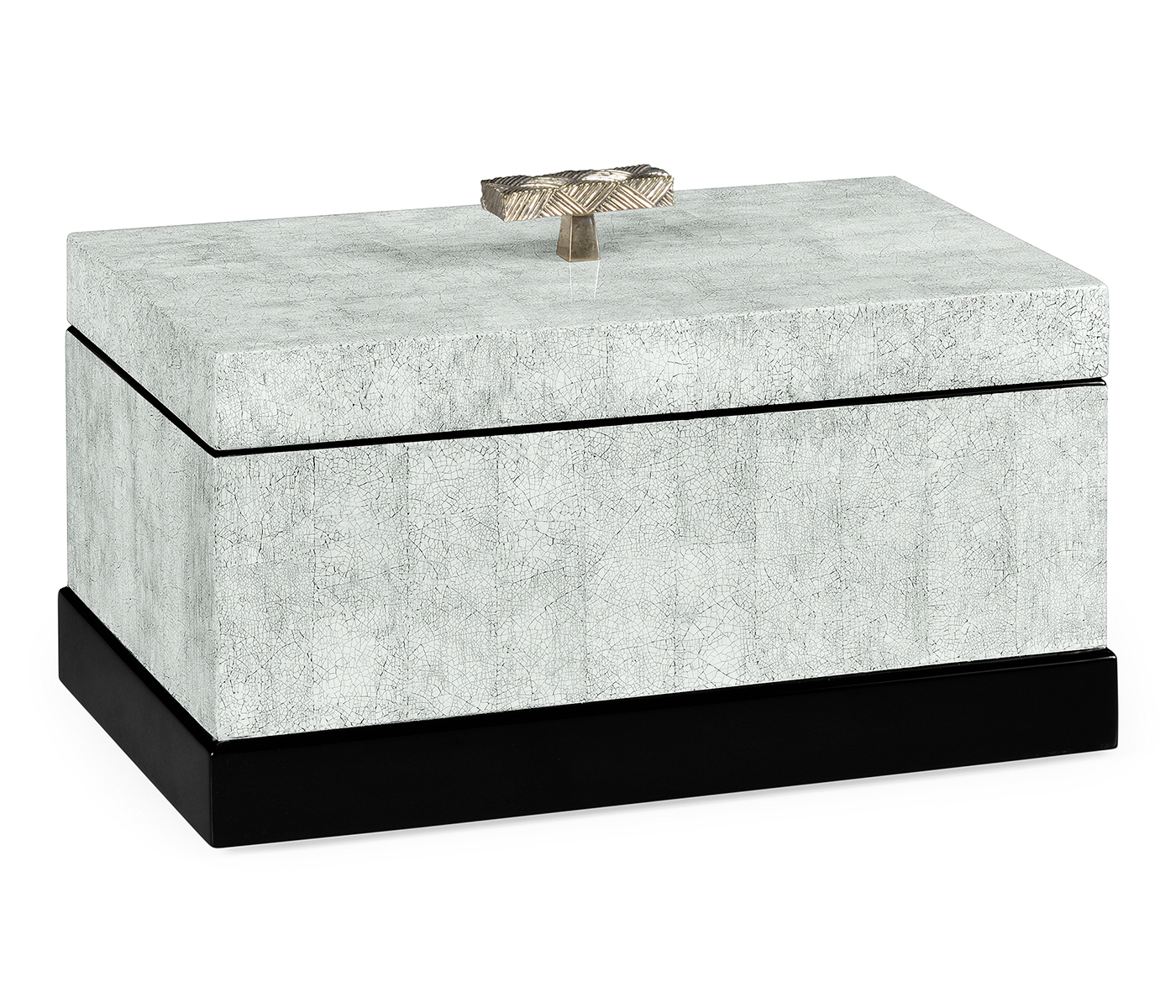 White Smoke Eggshell Rectangular Box