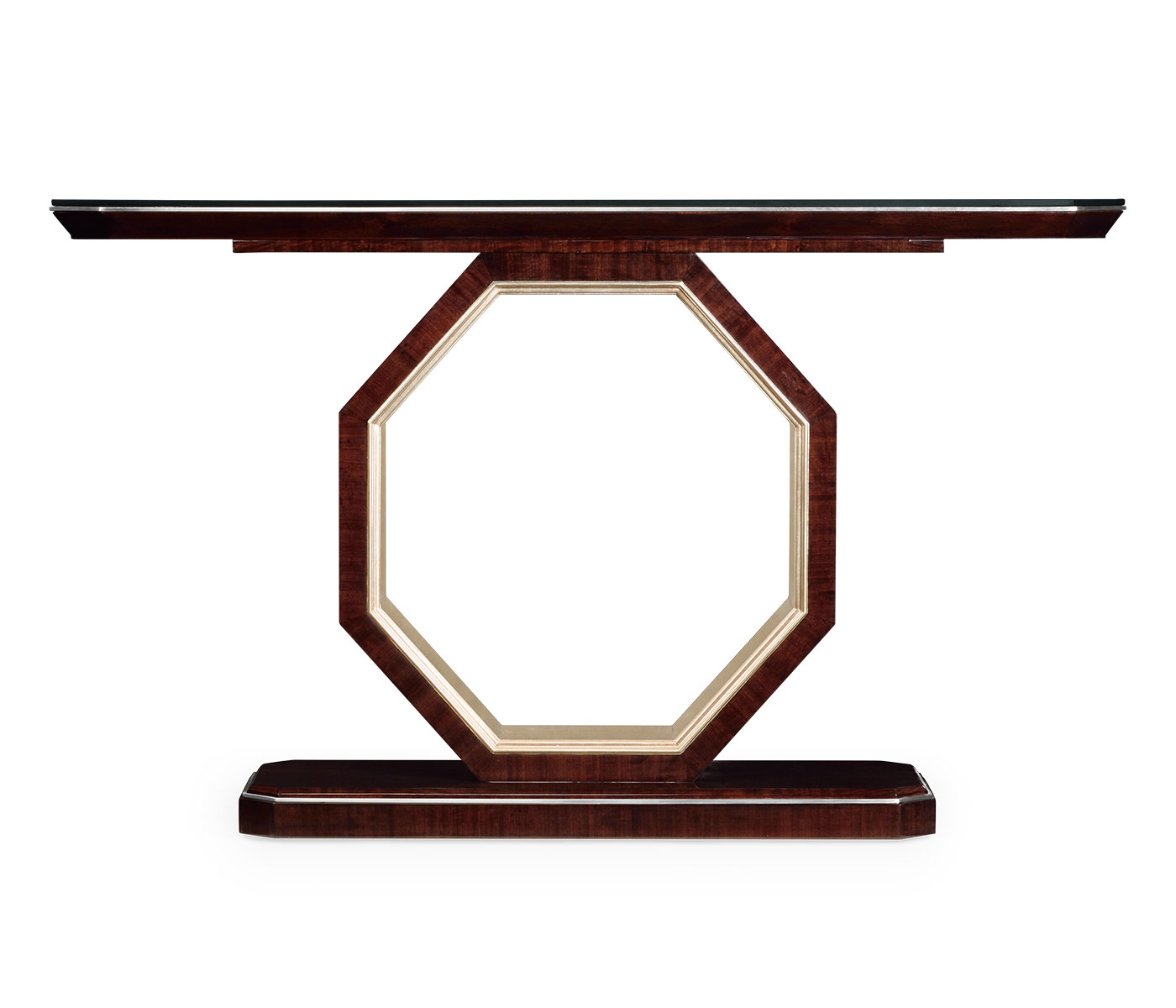 Black Eucalyptus Console Table