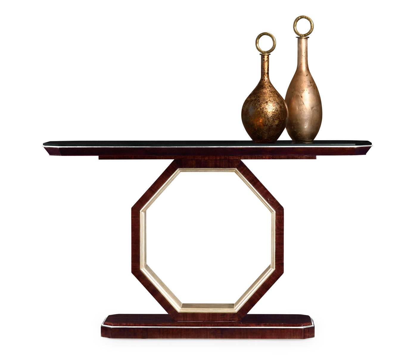 Black Eucalyptus Console Table