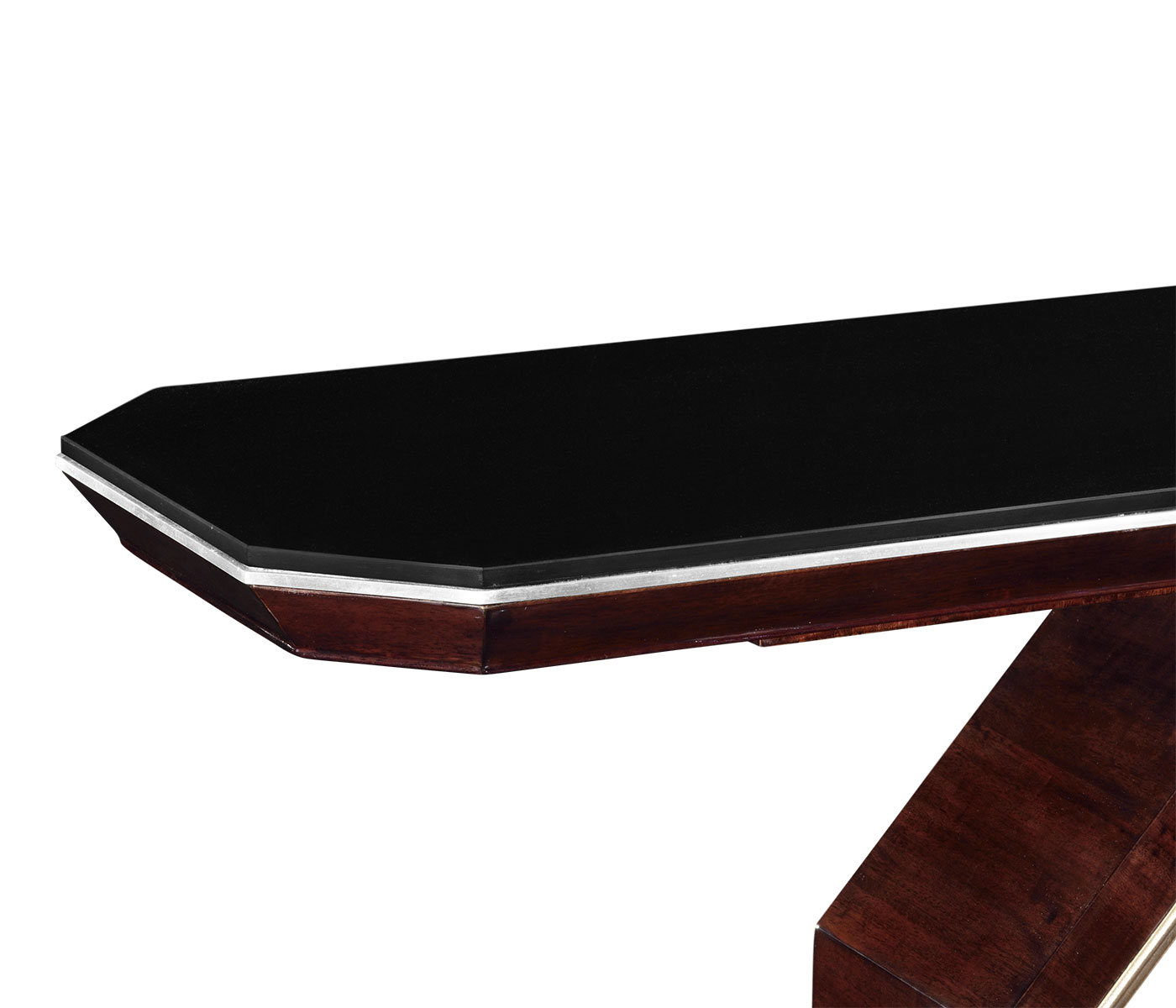 Black Eucalyptus Console Table