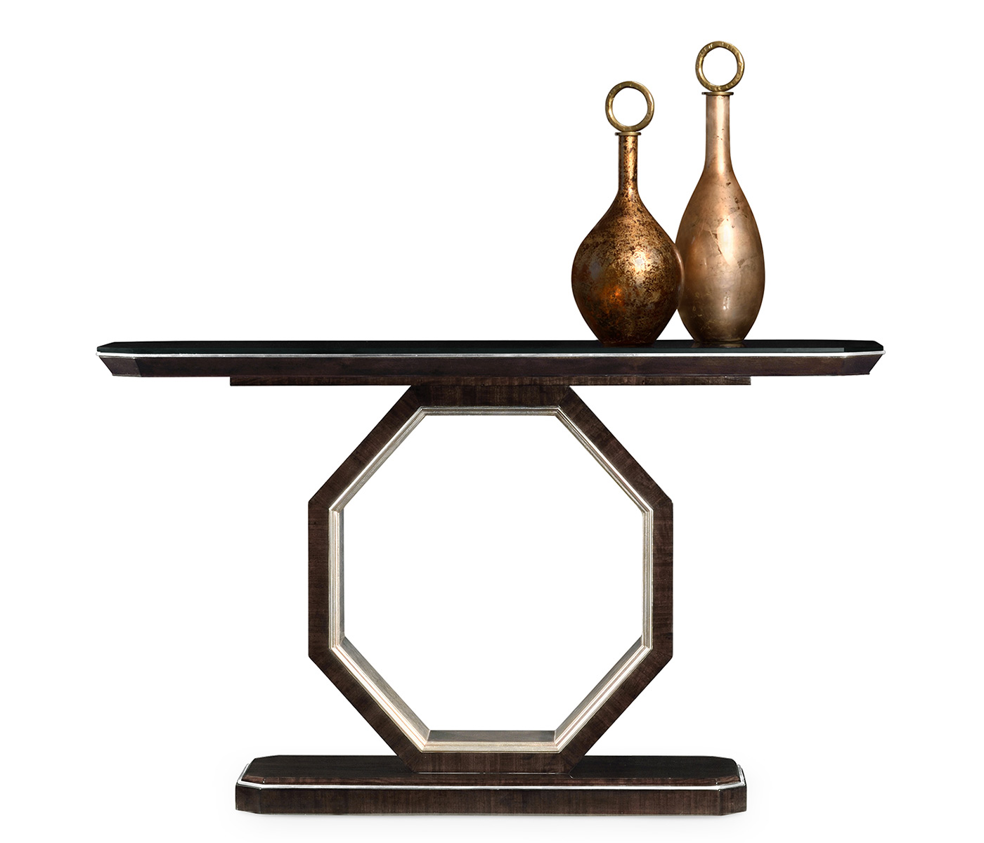 Black Eucalyptus Console Table