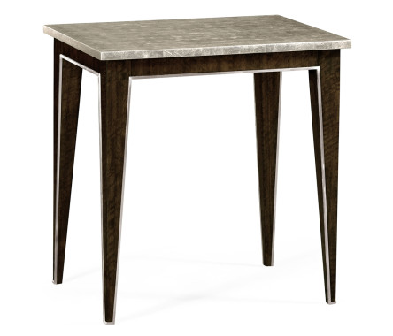 Black Eucalyptus Rectangular End Table
