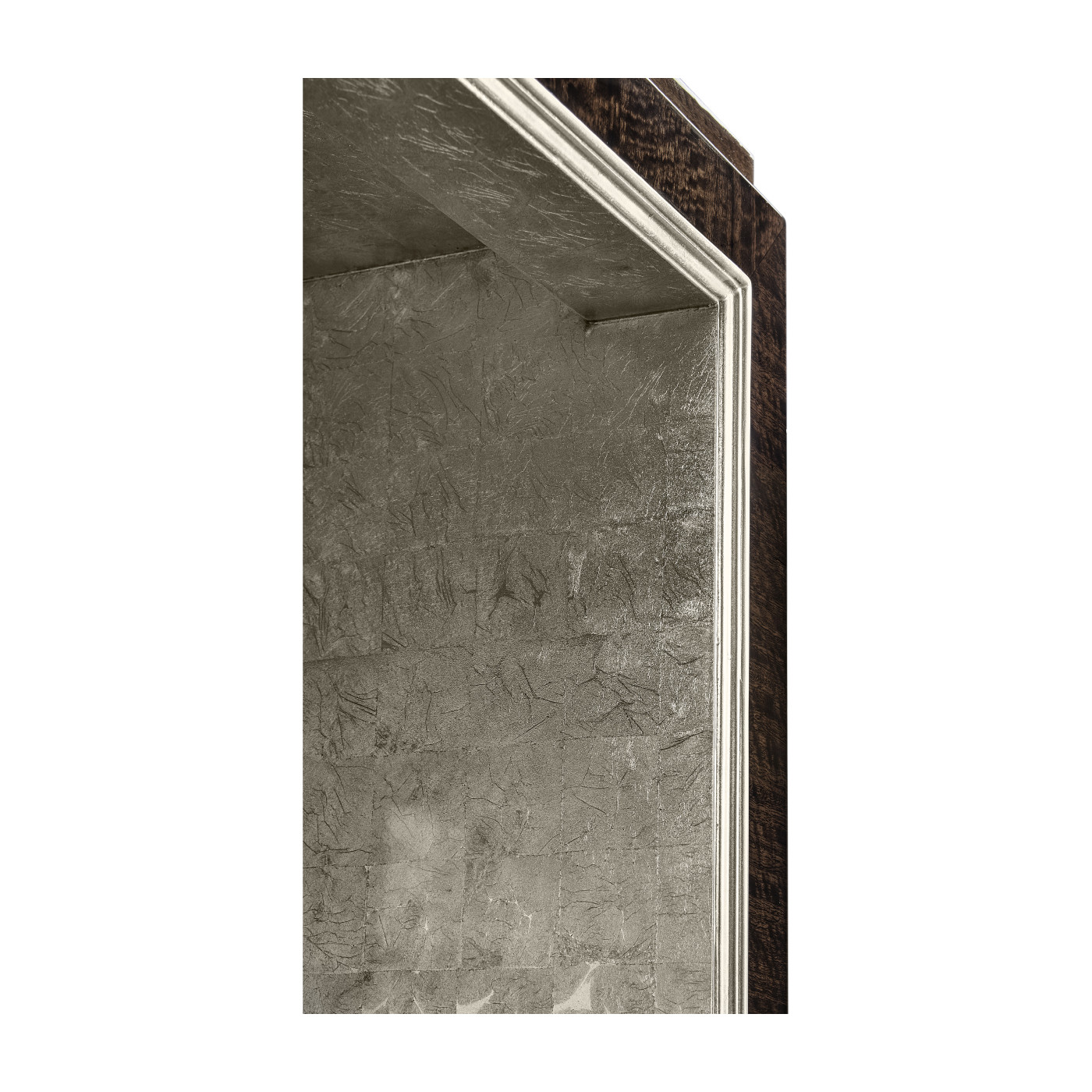 Black Eucalyptus Three-Shelf Bookcase