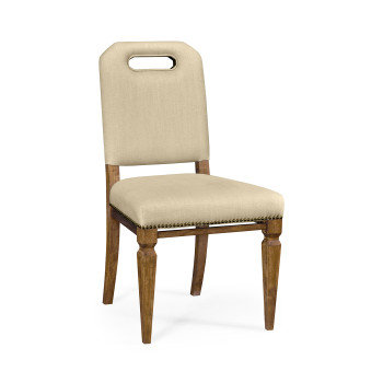 Contemporary Camden Dining Side Chair, Upholstered in MAZO