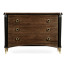 Santos rosewood chest of drawers