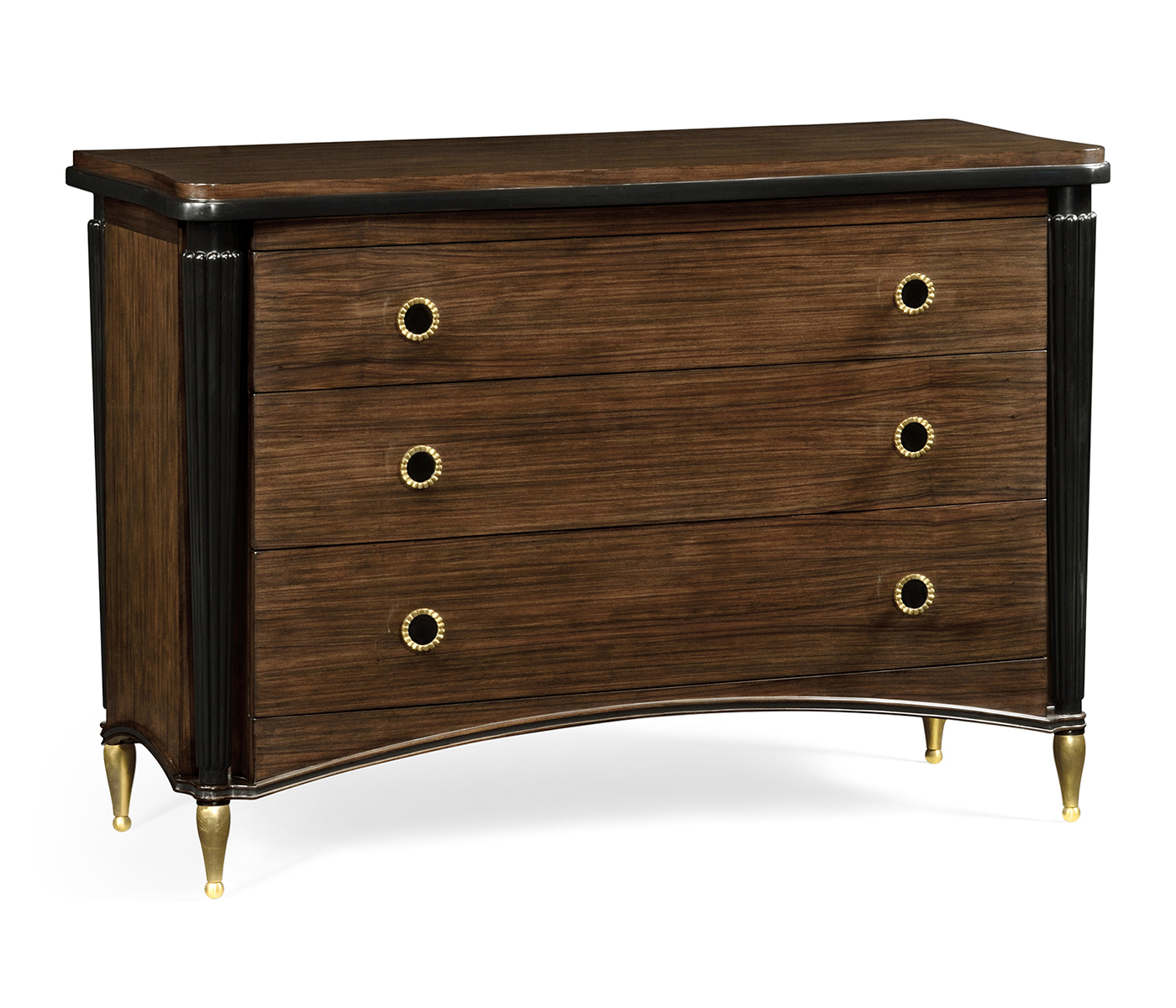 Santos rosewood chest of drawers