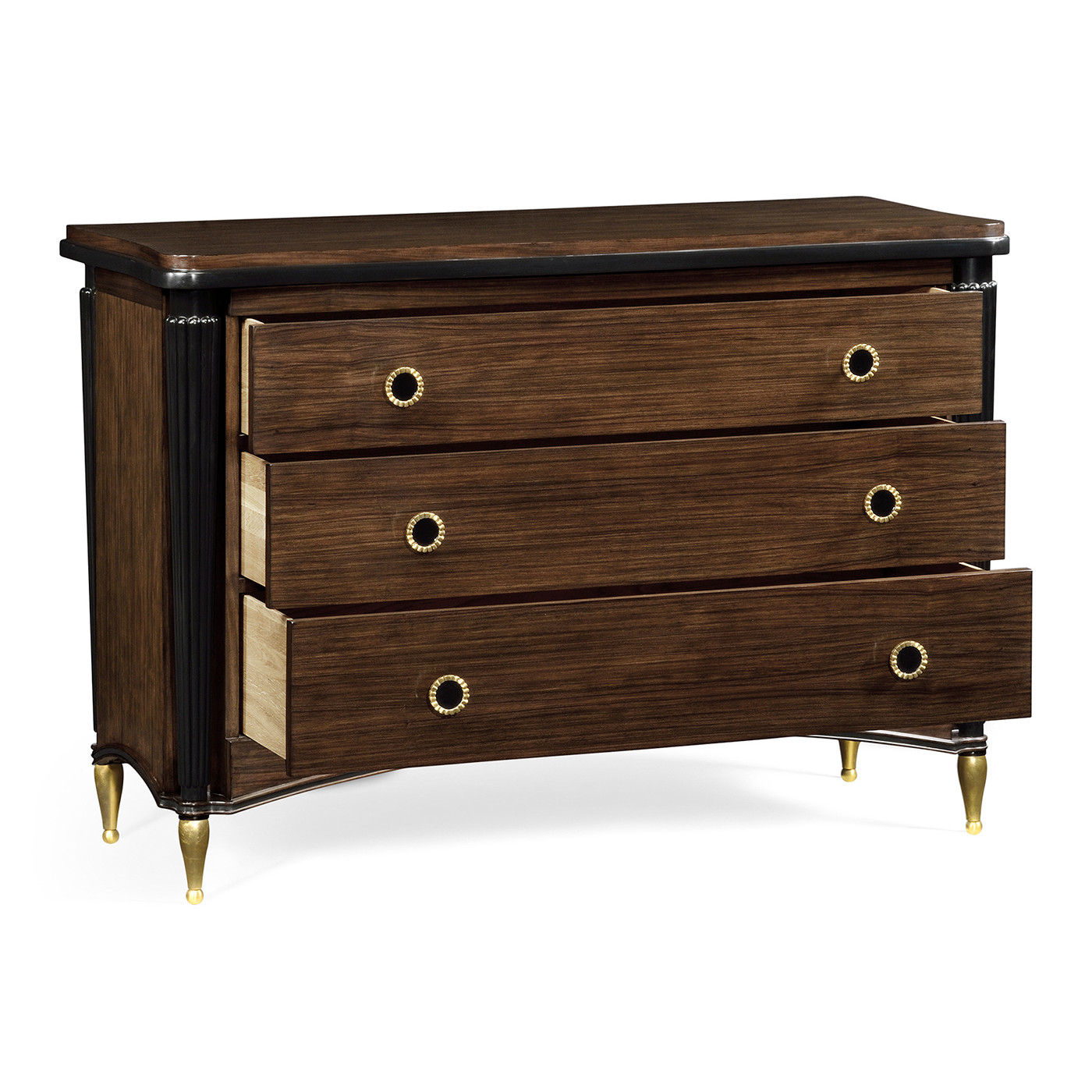 Santos rosewood chest of drawers