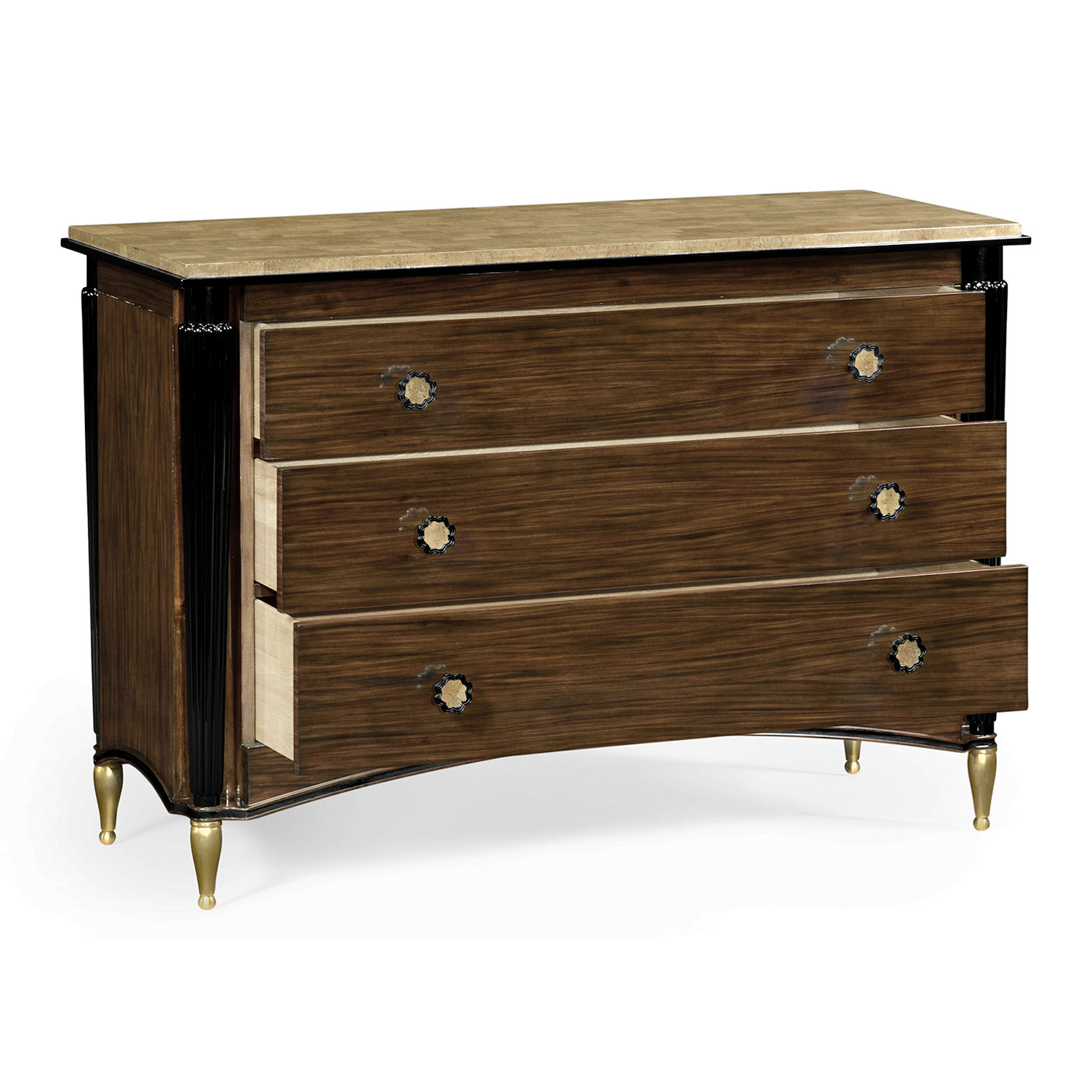 Calista & Eggshell Chest of Drawers