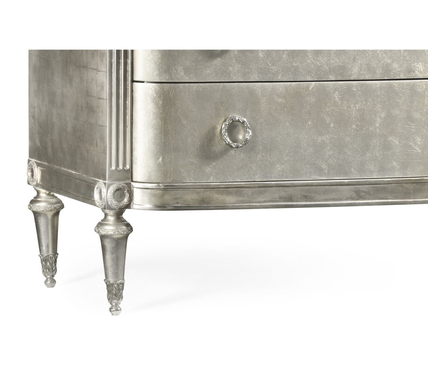 Silver Espresso Chest of Drawers