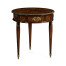 Round Buckingham End Table
