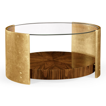 Oval cocktail table