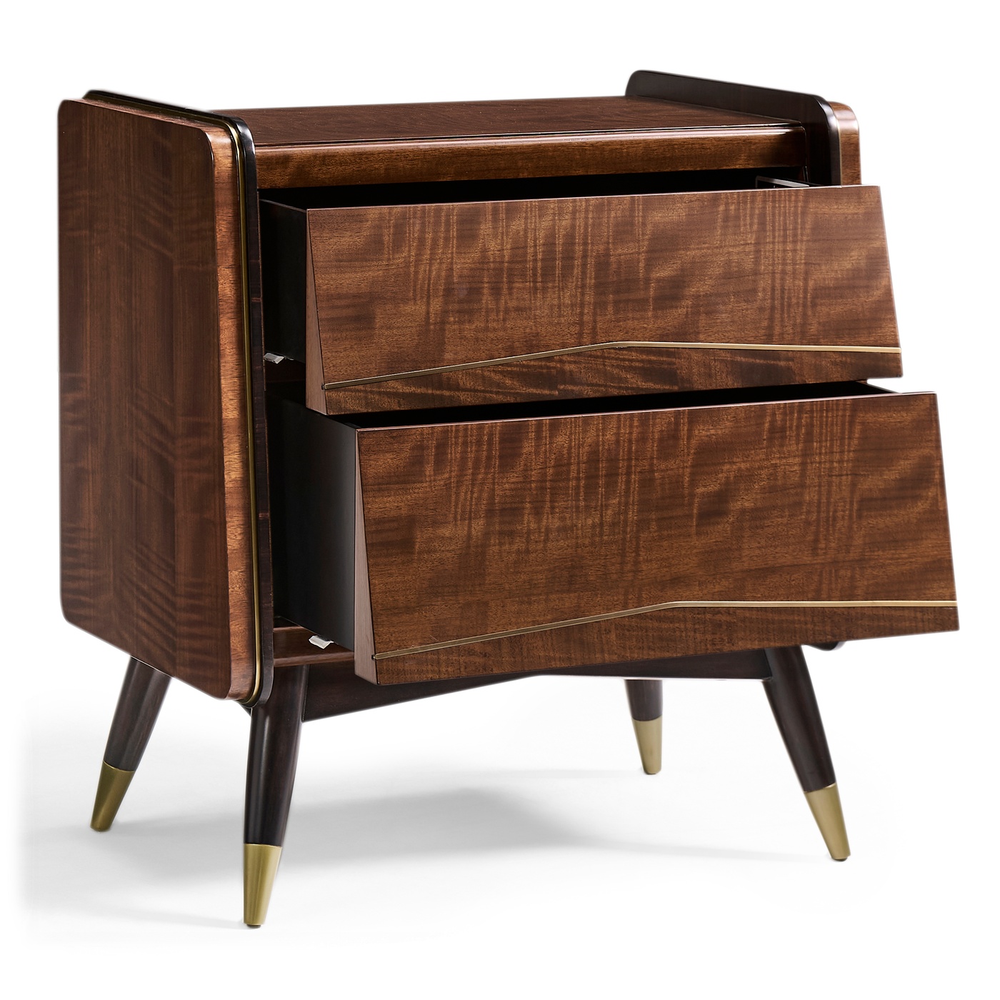 Hyedua Mid-Century Bedside Chest of Drawers