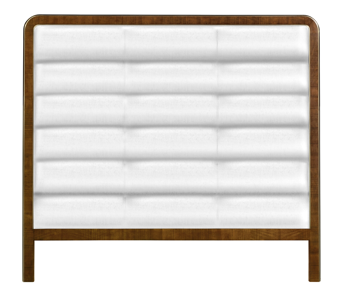 UK King headboard upholstered in Custom fabric