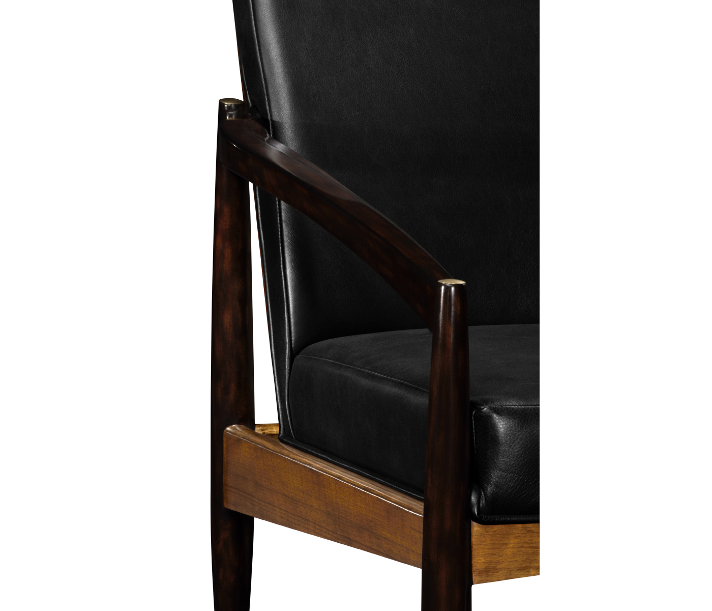 Contemporary Hyedua & Ebonised Occasional Chair