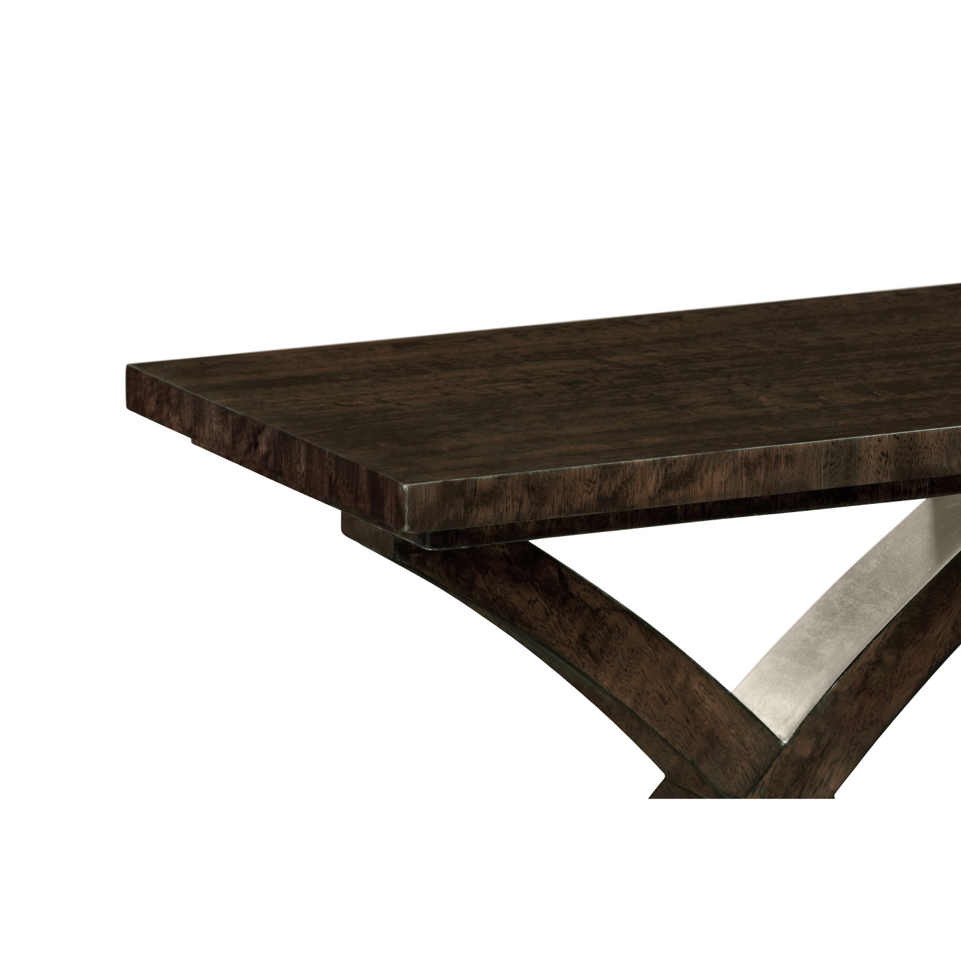 Black Eucalyptus Rectangular End Table