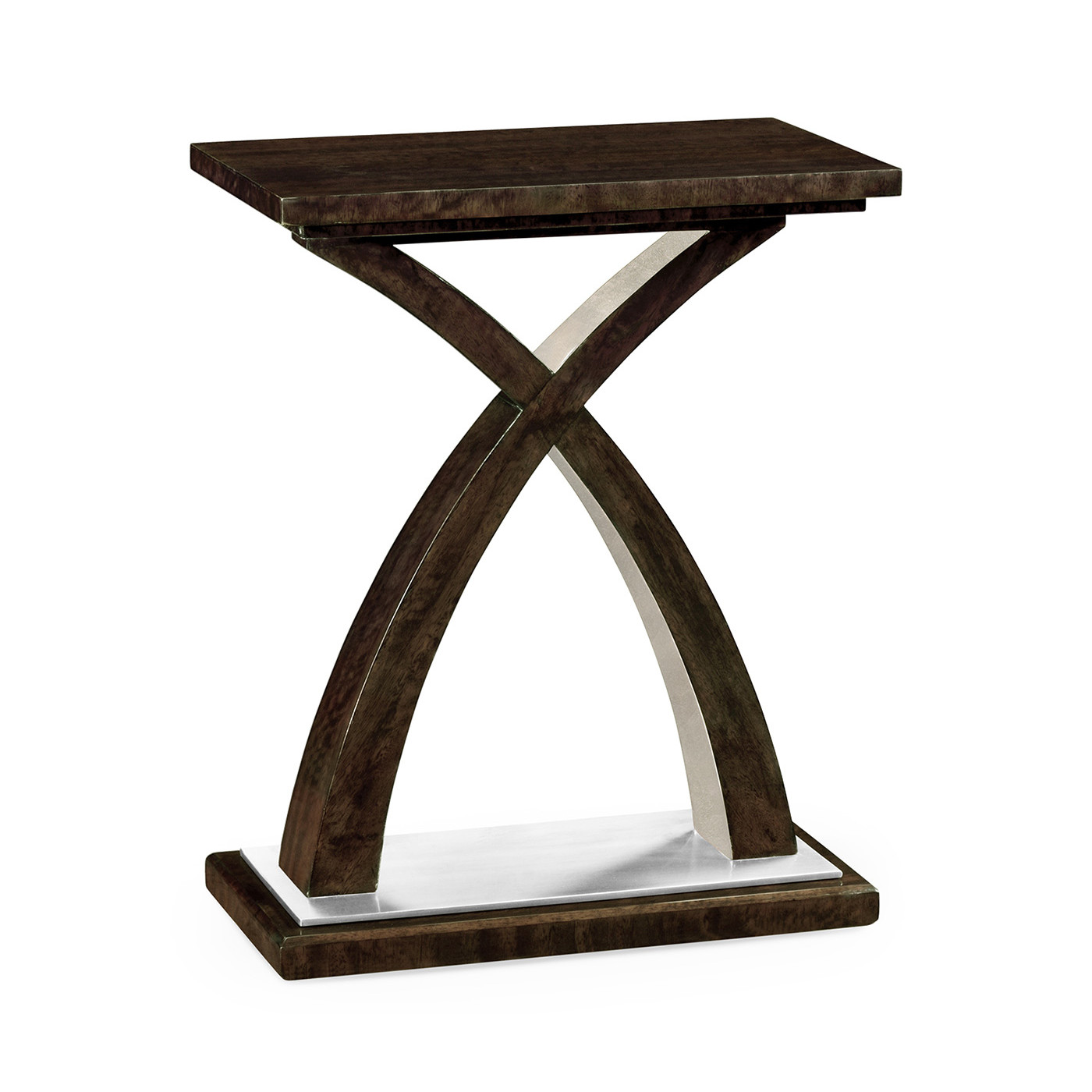 Black Eucalyptus Rectangular End Table