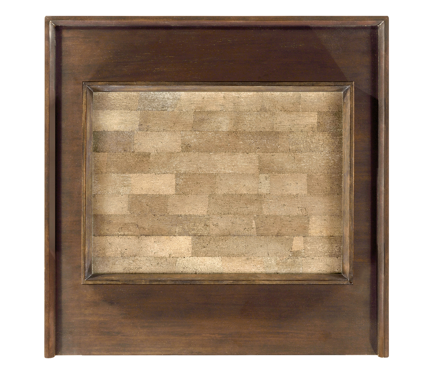 Small Lymed Mink Bedside Table with Tray