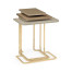 Brown Italian Layer Nesting Tables