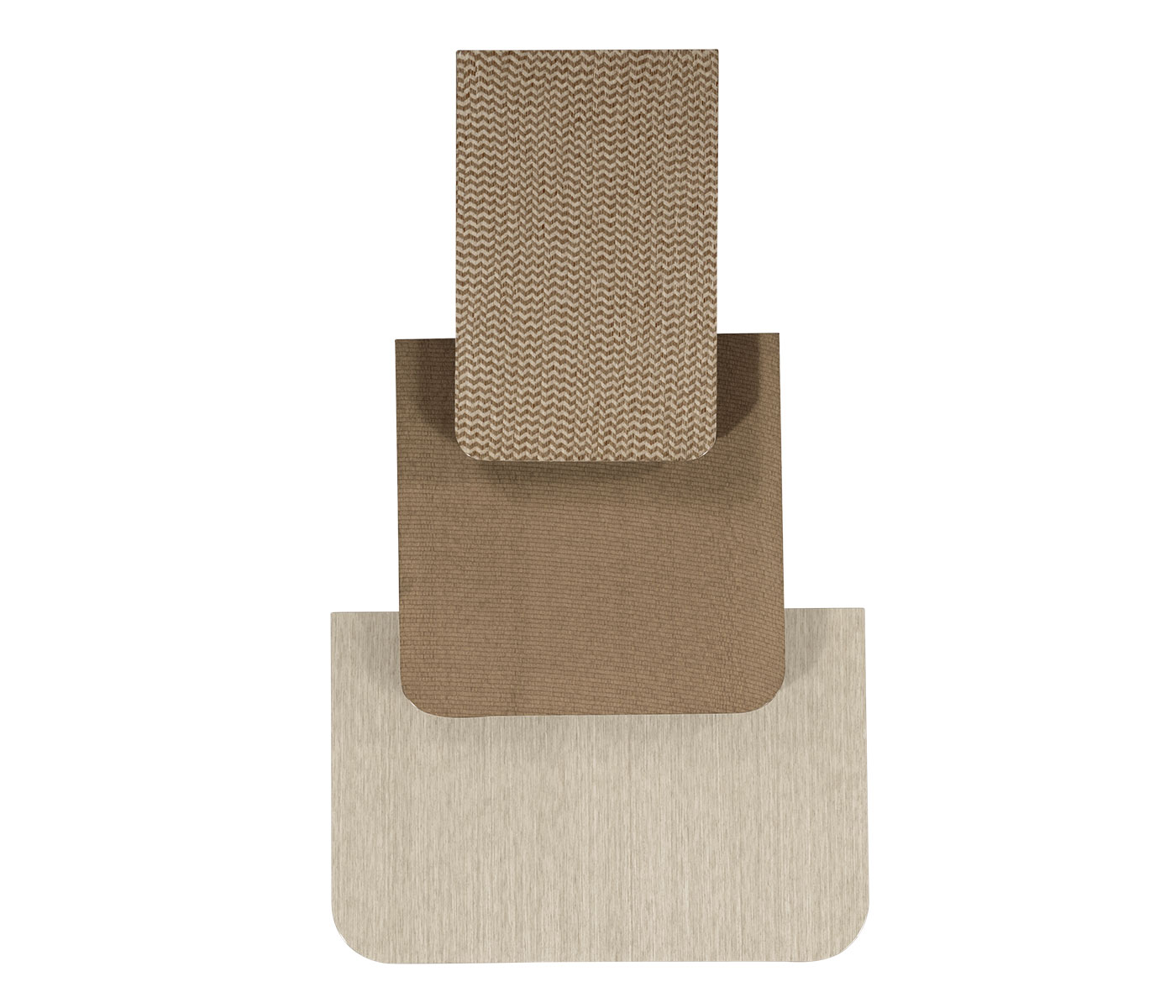 Brown Italian Layer Nesting Tables