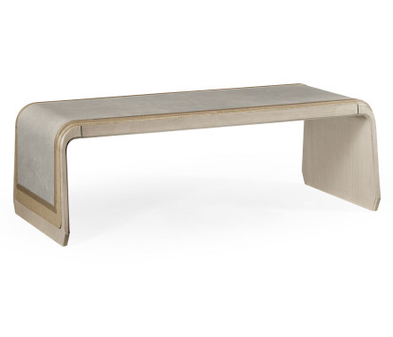 Brown Italian layer coffee table