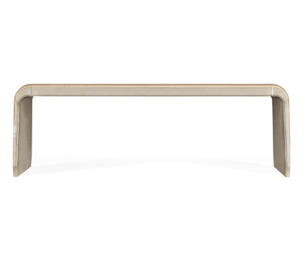 Brown Italian layer coffee table
