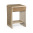 Brown Italian layer end table