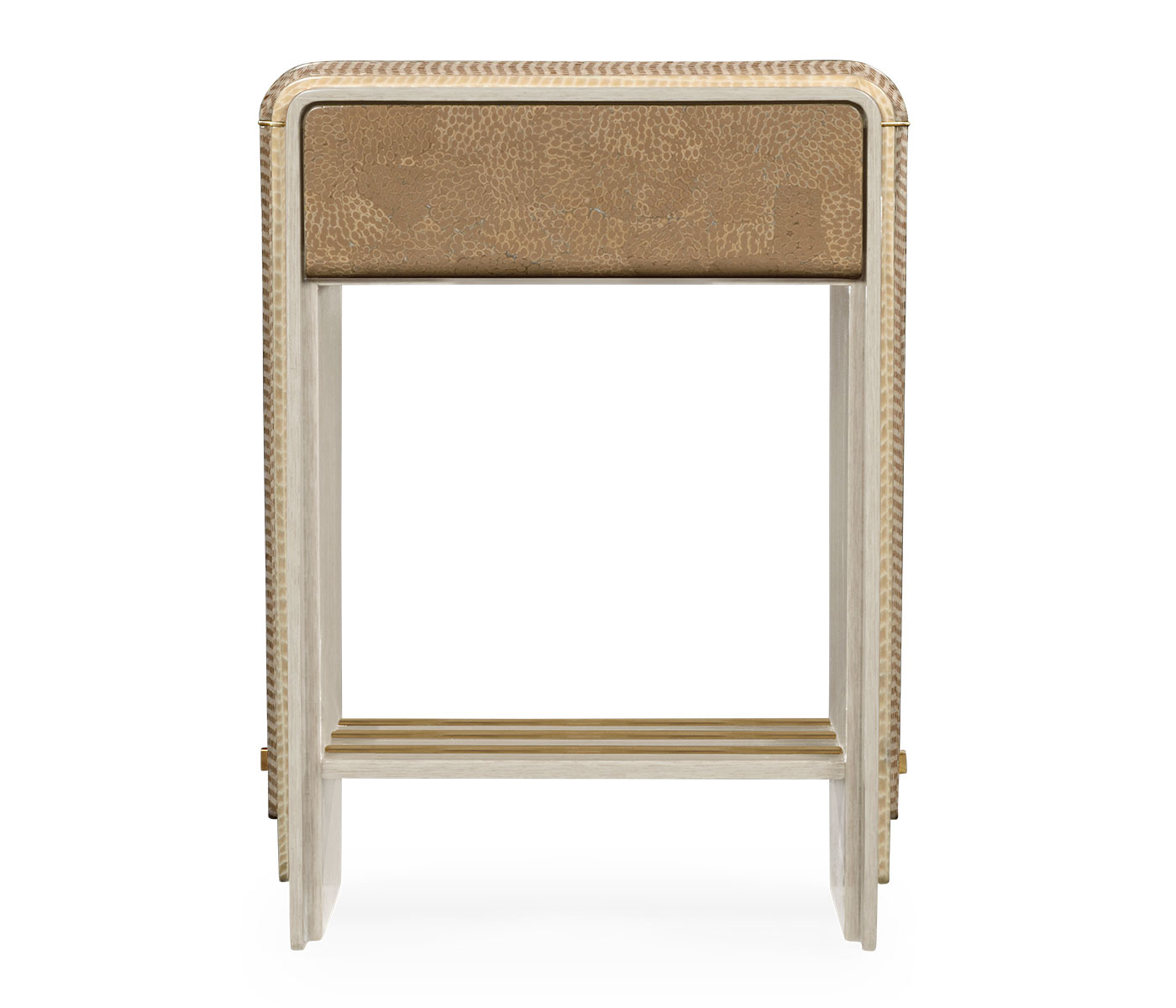 Brown Italian layer end table
