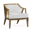 Langkawa Oak & Rattan Occasional Chair