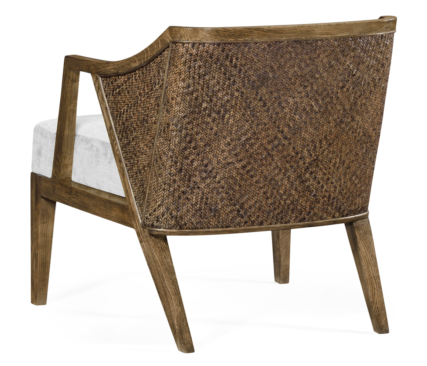 Langkawa Oak & Rattan Occasional Chair