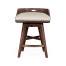 Langkawi Natural Walnut Counter Stool